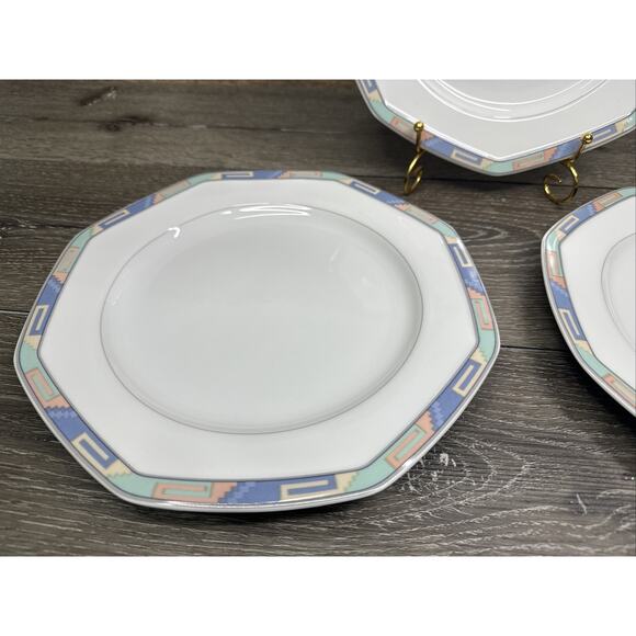 Christopher Stuart SOUTHWEST Y0002 Dinner Plate 10 3/8" Fine China~ Set Of 3 - Picture 3 of 9